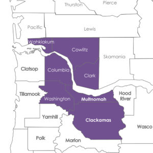Eden Home Health of Clark County services Clark, Cowlitz, Wahkiakum, Columbia, Washington, Multnomah and Clackamas counties.